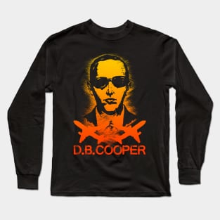 DBCooper - Orange Long Sleeve T-Shirt